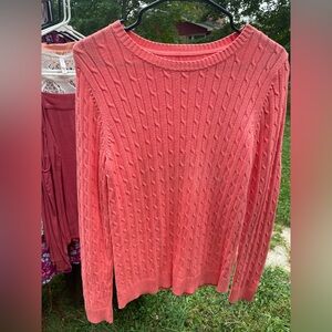 Croft & Barrow Cable knit sweater size small